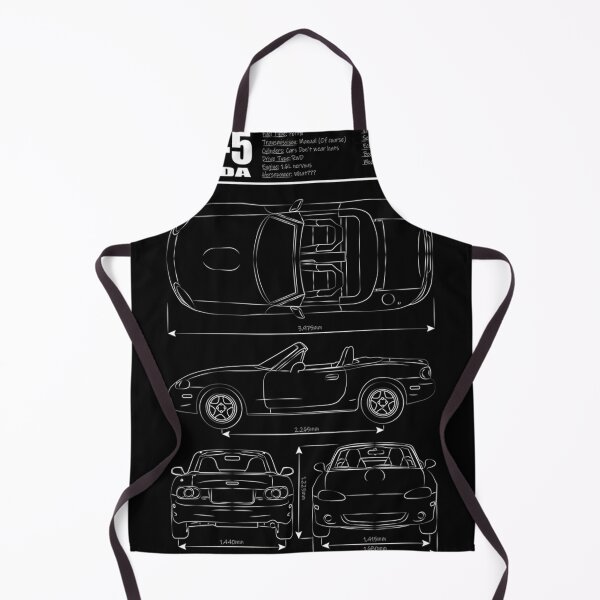 Item preview, Miata Blueprint NB Blanco designed and sold by MilenaThermalC.