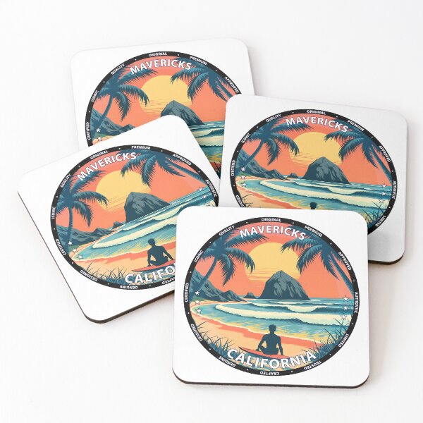 Item preview, Mavericks – California USA - Surf lifestyle giant big waves designed and sold by inkNext.