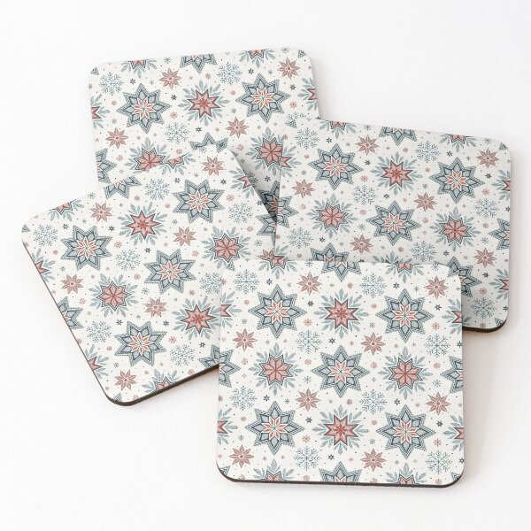 Item preview, Snowflakes & Stars | Cozy Winter Nordic designed and sold by Shuga-Design.