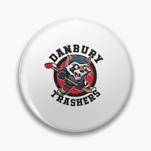 Item preview, Danbury Trashers, Trashers Triumph Retro Raccoon Hockey Logo designed and sold by zedeklesser43.