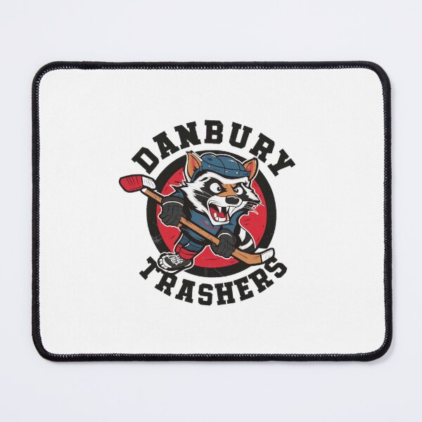 Item preview, Danbury Trashers, Trashers Triumph Retro Raccoon Hockey Logo designed and sold by zedeklesser43.