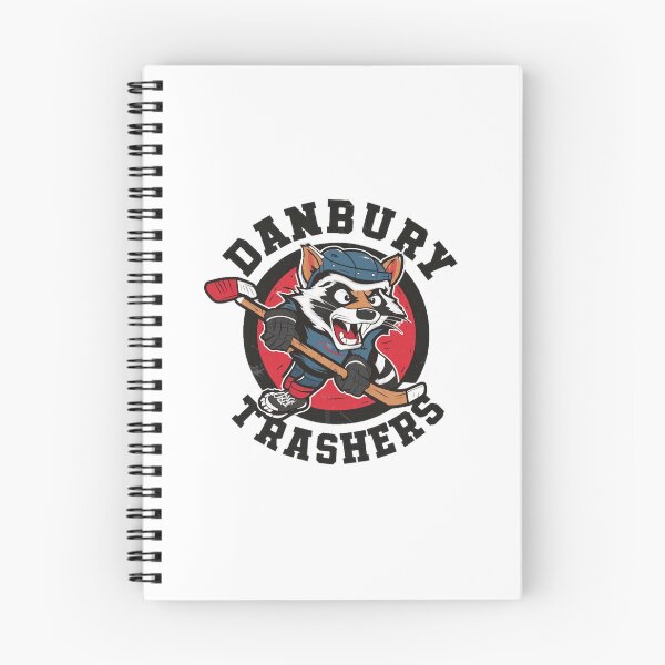 Item preview, Danbury Trashers, Trashers Triumph Retro Raccoon Hockey Logo designed and sold by zedeklesser43.