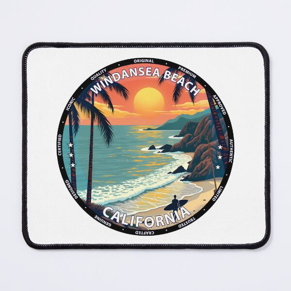 Item preview, Windansea Beach – California USA - Surf lifestyle scenic reef waves designed and sold by inkNext.