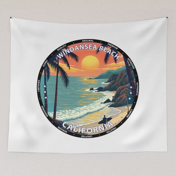 Item preview, Windansea Beach – California USA - Surf lifestyle scenic reef waves designed and sold by inkNext.