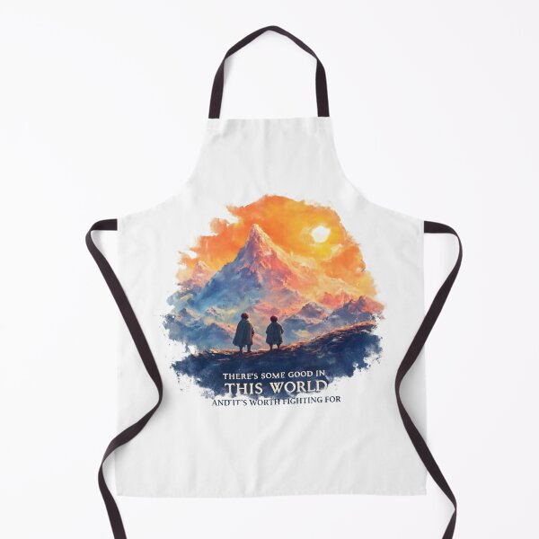 Item preview, Epic Fantasy Mountain Journey – Hope & Courage Inspirational Quote Art - Fantasy designed and sold by Fenay Designs.