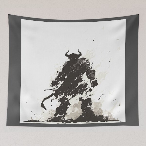 Item preview, Minotaur Wreathed in Smoke designed and sold by Christian Weiss.
