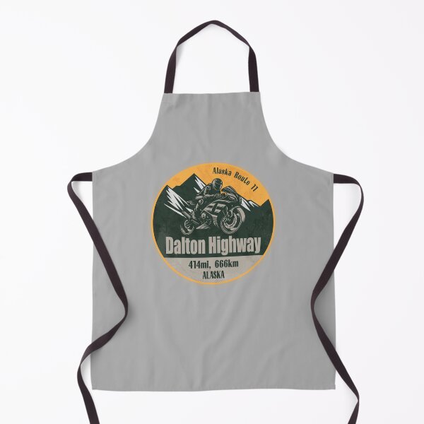 Item preview, Dalton Highway Alaska Route 11 Scenic Motorcycle Ride designed and sold by CynthiaGraphics.