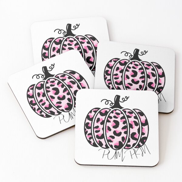 Artikelvorschau, Rosa Leopard Kürbis – Trendiges Herbst & Halloween Design entworfen und verkauft von CreativeLifeMe.