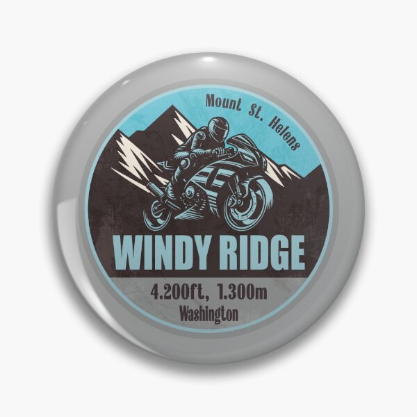 Item preview, Windy Ridge Washington Scenic Motorcycle Mountain Ride designed and sold by CynthiaGraphics.