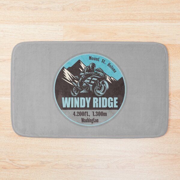 Item preview, Windy Ridge Washington Scenic Motorcycle Mountain Ride designed and sold by CynthiaGraphics.