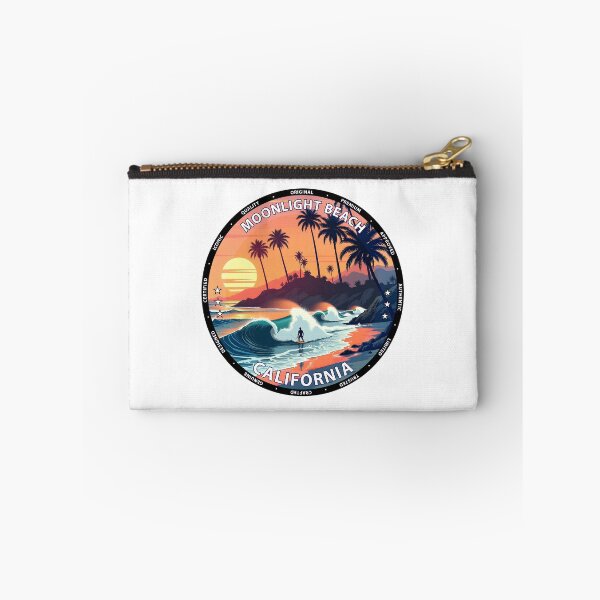 Item preview, Moonlight Beach – California USA - Surf lifestyle sandy waves designed and sold by inkNext.