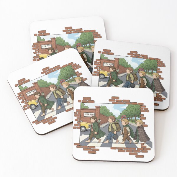 Item preview, ittle Adventurers at the Crosswalk — Whimsical Fantasy London Vibe - Fantasy designed and sold by Fenay Designs.