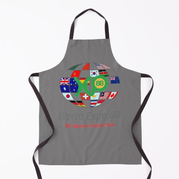 Item preview, EXPO-88-LOGO-WITH-FLAGS-CLASSIC-T-SHIRT designed and sold by mishacrewsus.