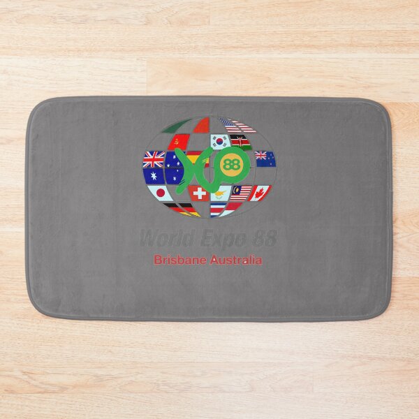 Item preview, EXPO-88-LOGO-WITH-FLAGS-CLASSIC-T-SHIRT designed and sold by mishacrewsus.