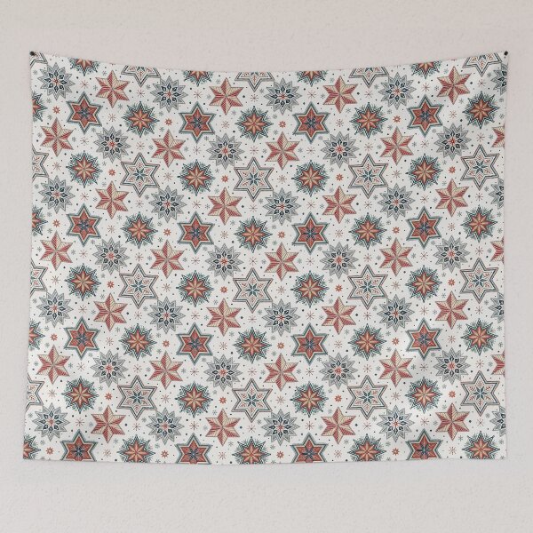 Item preview, Hand-Stitched Snowflakes | Cozy Winter Nordic designed and sold by Shuga-Design.