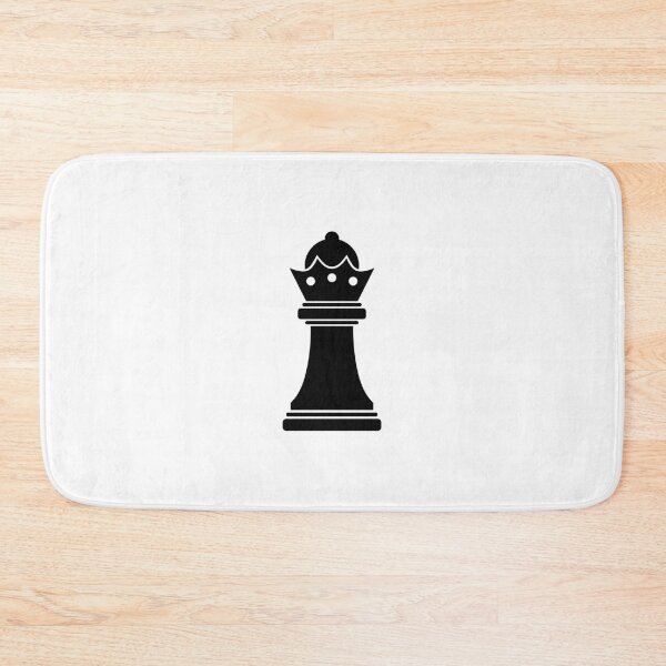 Item preview, Queen Chess Piece Black designed and sold by Pinkdeer Designs.