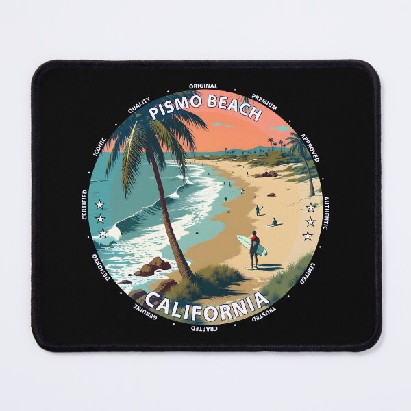 Item preview, Pismo Beach – California USA - Surf lifestyle sandy point break waves designed and sold by inkNext.