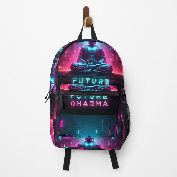 Item preview, Harmony of Buddha and Cyberpunk Neon Lights designed and sold by SplashTastic.