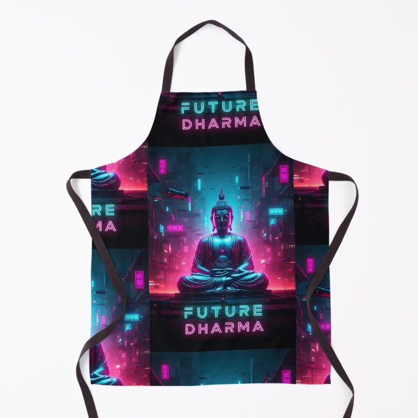 Item preview, Harmony of Buddha and Cyberpunk Neon Lights designed and sold by SplashTastic.