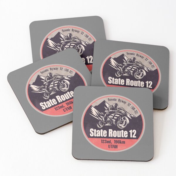 Item preview, Utah State Route 12 (SR-12) Scenic Motorcycle Ride designed and sold by CynthiaGraphics.