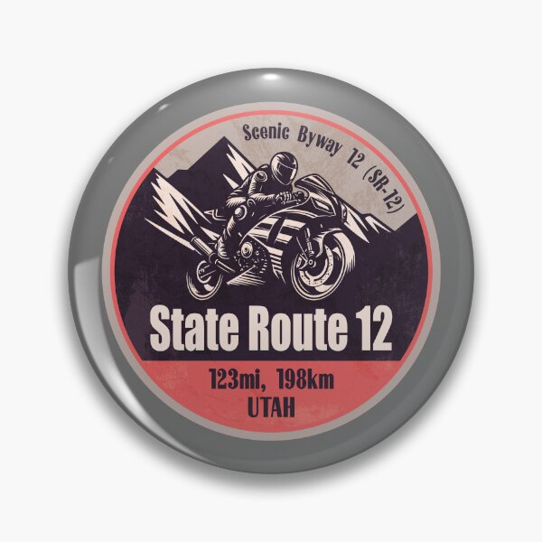 Item preview, Utah State Route 12 (SR-12) Scenic Motorcycle Ride designed and sold by CynthiaGraphics.