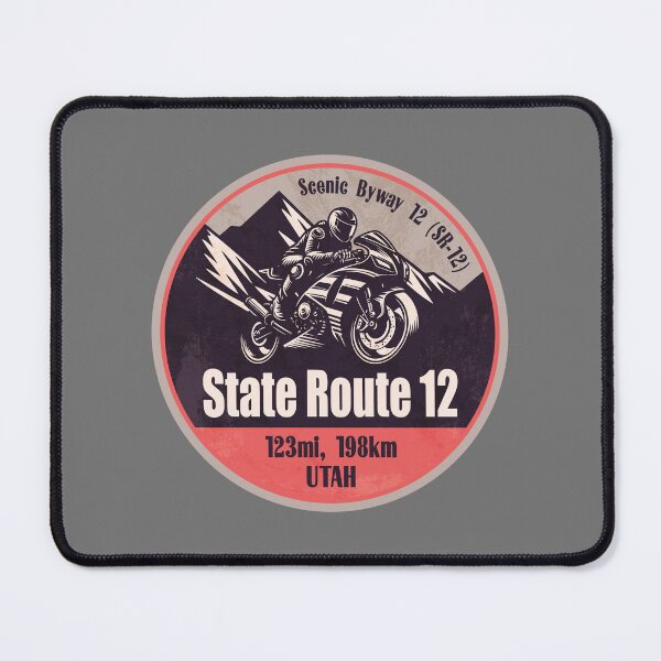 Item preview, Utah State Route 12 (SR-12) Scenic Motorcycle Ride designed and sold by CynthiaGraphics.