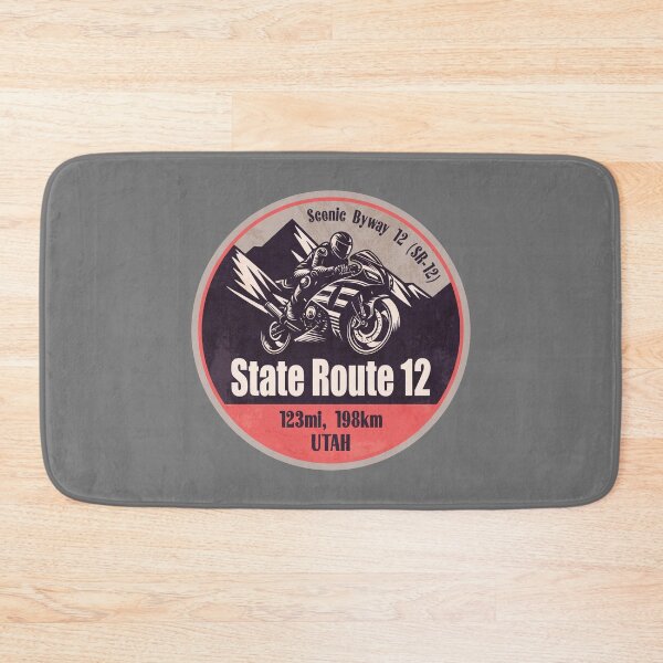Item preview, Utah State Route 12 (SR-12) Scenic Motorcycle Ride designed and sold by CynthiaGraphics.