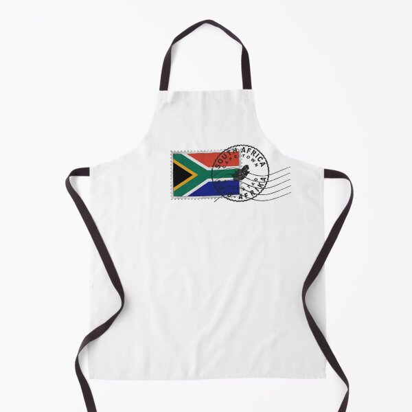 Item preview, South Africa Cape Town Stamp with National Flag and Postmark designed and sold by Allexxandar.