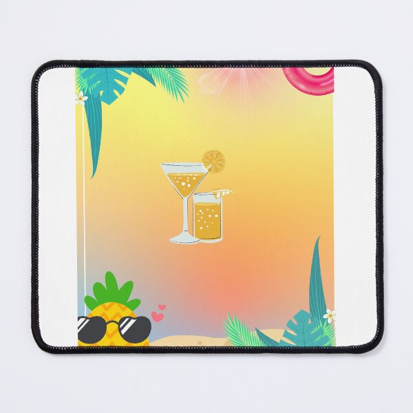 Item preview, Tropical Pineapple Lemonade with Lush Greenery  designed and sold by Jacsss2.