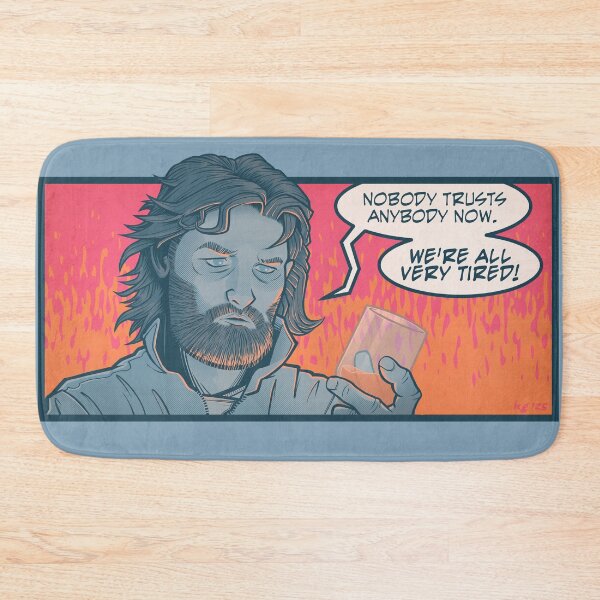 Item preview, Nobody Trusts Anybody Now - MacReady Classic Horror Movie Quotes Thing designed and sold by kgullholmen.