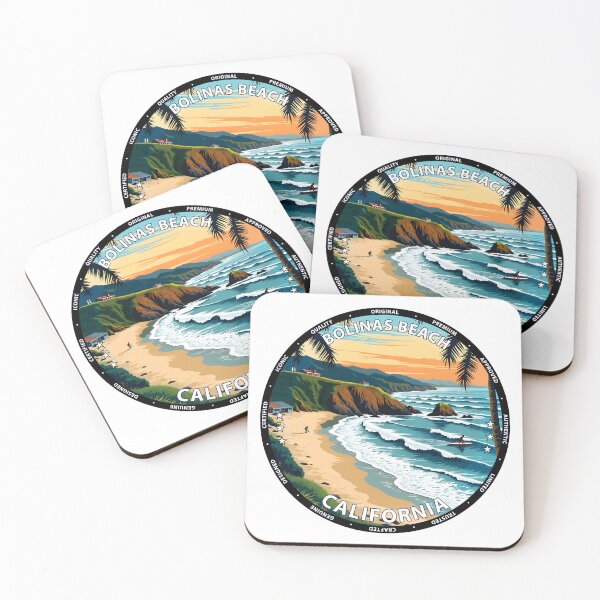 Item preview, Bolinas Beach – California USA - Surf lifestyle remote waves designed and sold by inkNext.
