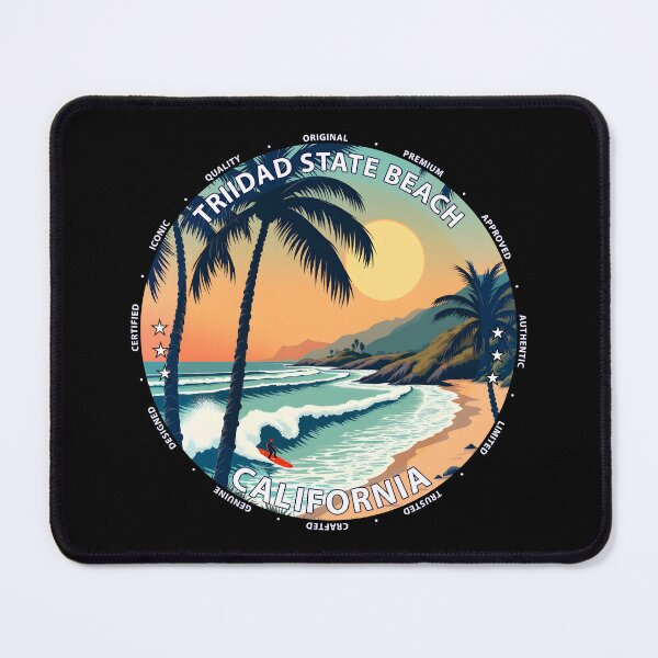 Item preview, Trinidad State Beach – California USA - Surf lifestyle rugged coastline waves designed and sold by inkNext.
