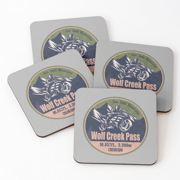 Item preview, Wolf Creek Pass Colorado Scenic Motorcycle Mountain Ride designed and sold by CynthiaGraphics.