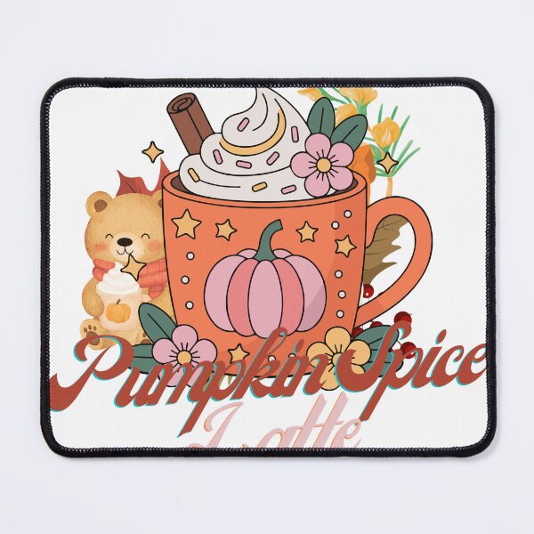 Item preview, Pumpkin Spice Latte – Cozy Fall Sticker designed and sold by creativesurface.