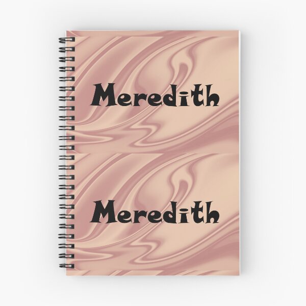 Item preview, Meredith Name Design - Cute Font, Minimalist, with Black Lettering :) designed and sold by Myriel-Myriel.