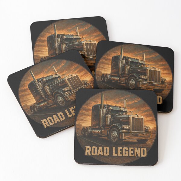Item preview, "Road Legend – Classic American Truck Design" designed and sold by Jocamedahub.