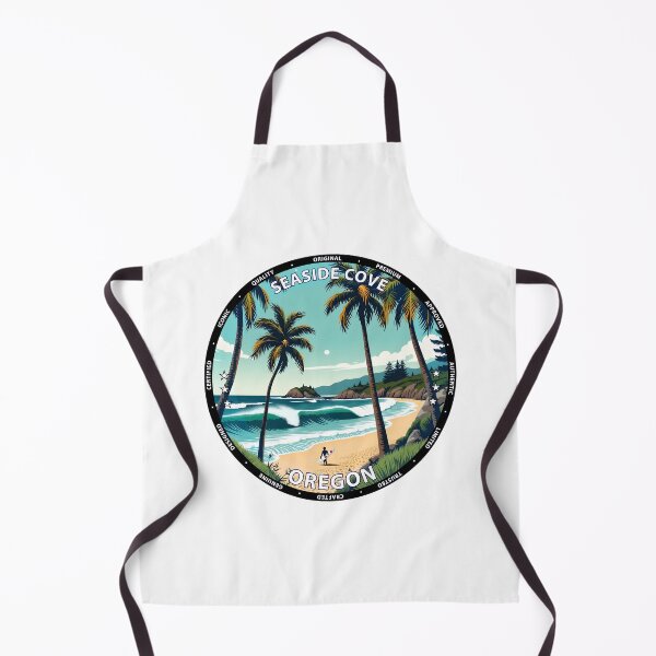 Item preview, Seaside Cove – Oregon USA - Surf lifestyle sandy beach waves designed and sold by inkNext.