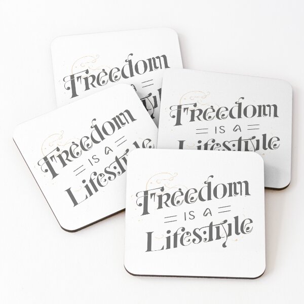 Item preview, Freedom is a Lifestyle designed and sold by 1PrintSpark.