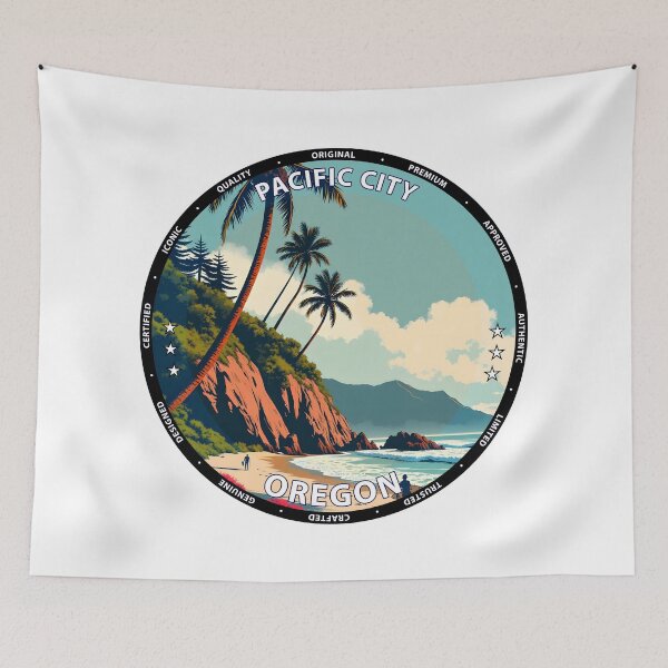 Item preview, Pacific City – Oregon USA - Surf lifestyle big wave beach breaks designed and sold by inkNext.