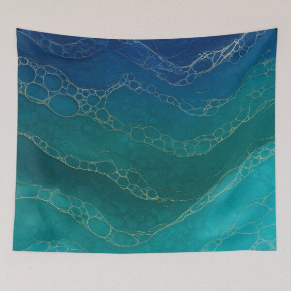 Item preview, Turquoise Depths designed and sold by annenambiro.