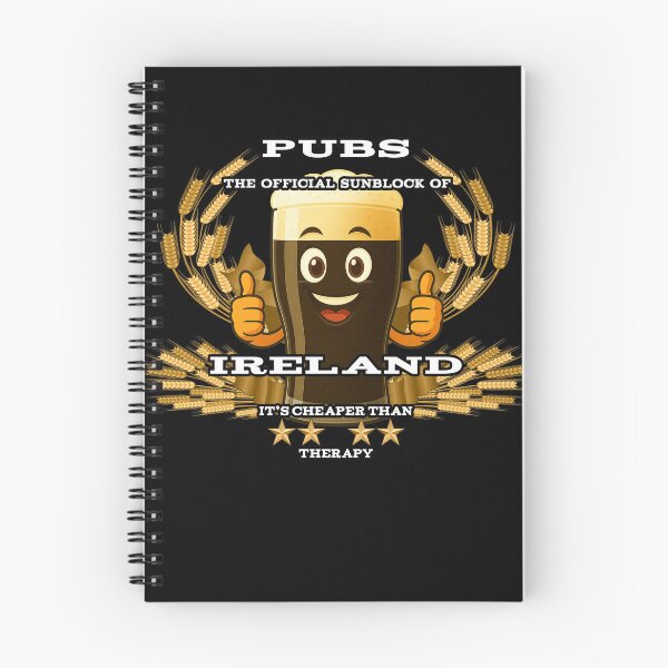 Item preview, Pubs – The Official Sunblock of Ireland (Funny Beer Design) designed and sold by A-T-H.