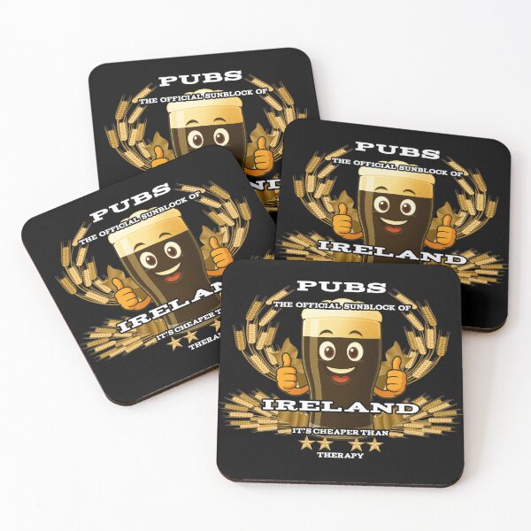 Item preview, Pubs – The Official Sunblock of Ireland (Funny Beer Design) designed and sold by A-T-H.