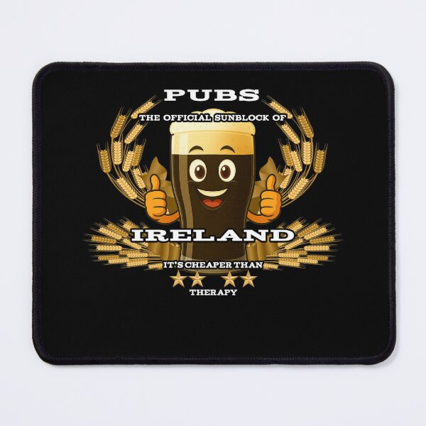 Item preview, Pubs – The Official Sunblock of Ireland (Funny Beer Design) designed and sold by A-T-H.
