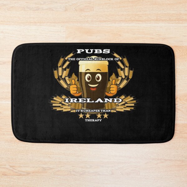 Item preview, Pubs – The Official Sunblock of Ireland (Funny Beer Design) designed and sold by A-T-H.
