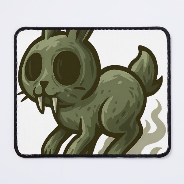 Item preview, spook-riffic ghost bunny, bouncing through the night designed and sold by meesub.