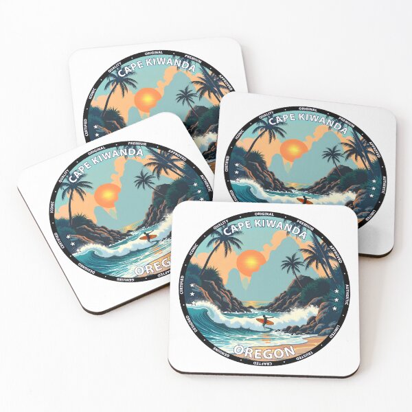 Item preview, Cape Kiwanda – Oregon USA - Surf lifestyle iconic rock formation waves designed and sold by inkNext.