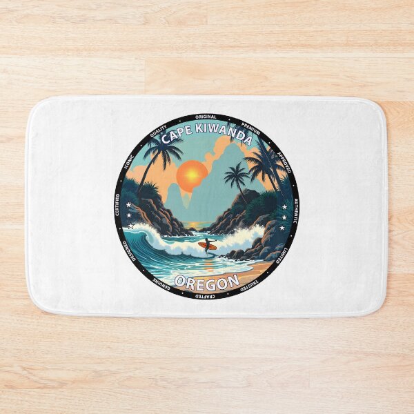 Item preview, Cape Kiwanda – Oregon USA - Surf lifestyle iconic rock formation waves designed and sold by inkNext.
