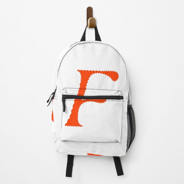 Item preview, Electric Orange Letter F – Spiky Script Calligraphy designed and sold by uncoXab.