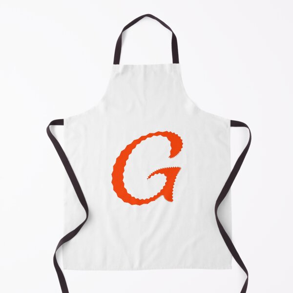 Item preview, Electric Orange Letter G – Spiky Script Calligraphy designed and sold by uncoXab.