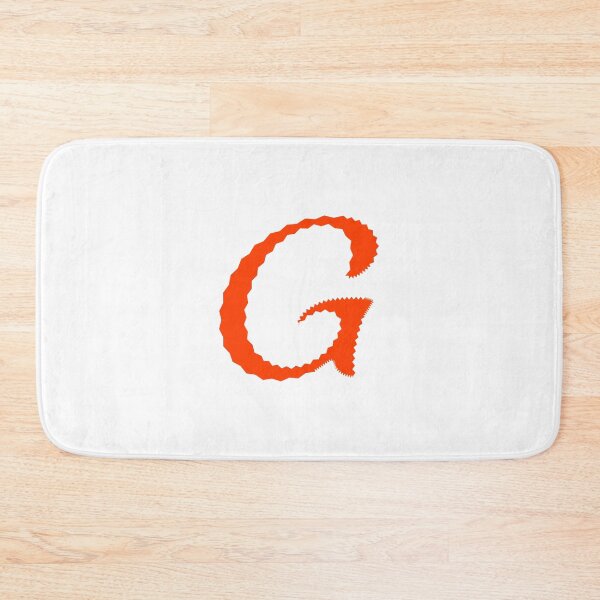 Item preview, Electric Orange Letter G – Spiky Script Calligraphy designed and sold by uncoXab.